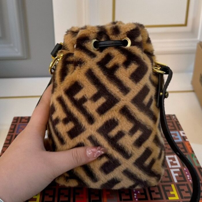 Fendi My Treasure Bag Brown 20cm 8BS010A8HPF180S - Image 10