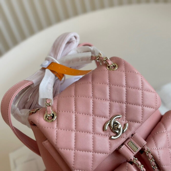 Chanel 23 Duma Backpack Pink 18Cm - Image 4