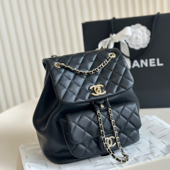 Chanel 22 Duma Backpack Black 22Cm - Image 2