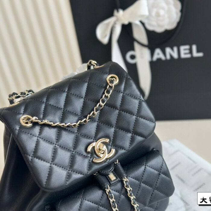 Chanel 22 Duma Backpack Black 22Cm - Image 3