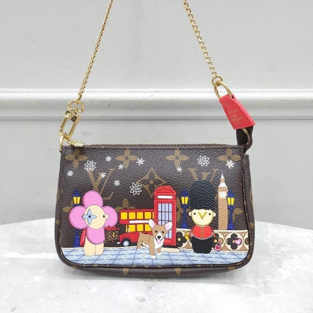 Louis Vuitton Pochette Accessoires Vivienne In London 23cm M80863 - Image 2