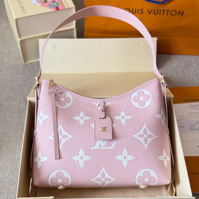 Louis Vuitton Carryall PM Pink And  Quartz 30Cm M14209 - Image 3