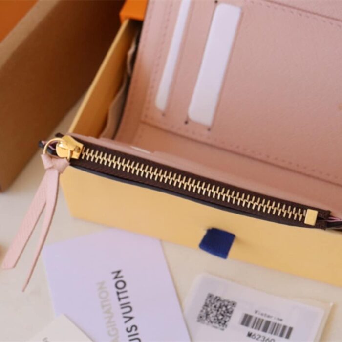 Louis Vuitton Victorine Wallet Rose Pink 12cm M62360 - Image 6