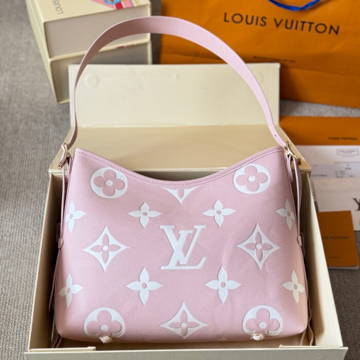 Louis Vuitton Carryall PM Pink And  Quartz 30Cm M14209 - Image 5