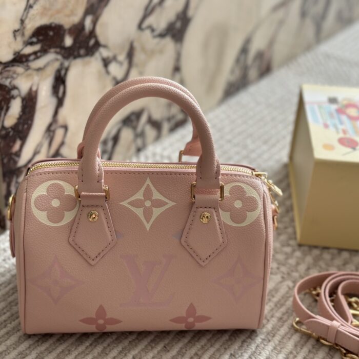 Louis Vuitton Speedy 20  Monogram Empreinte  Pink 20Cm - Image 2