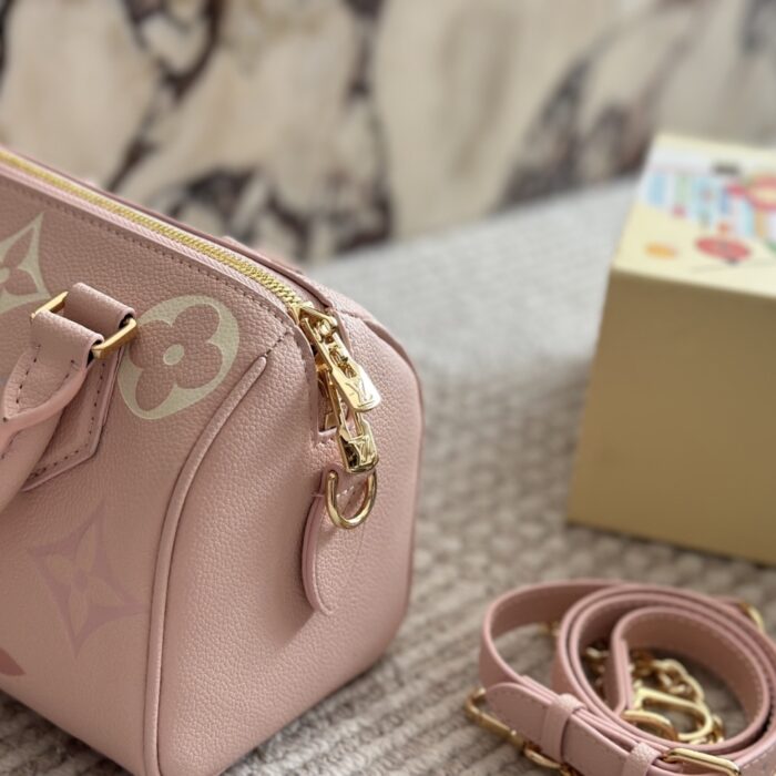 Louis Vuitton Speedy 20  Monogram Empreinte  Pink 20Cm - Image 4