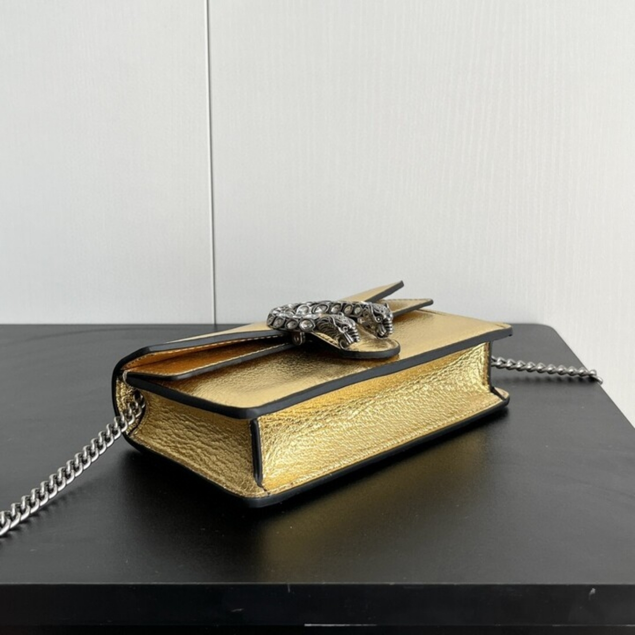 Gucci Dionysus Super Mini Bag Gold 16.5 cm 476432 1TRBN 8089 - Image 6