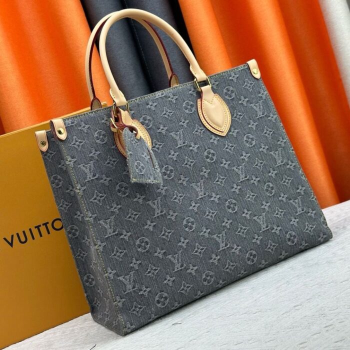 Louis Vuitton Onthego MM Washed Gray 35cm M13189 - Image 5
