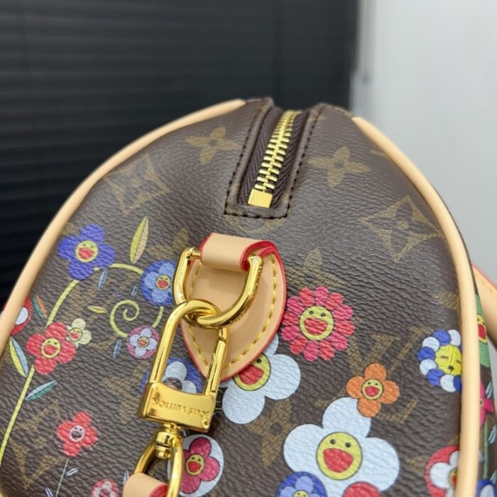 Louis Vuitton X Takashi Murakami Speedy Bandoulière Brown 20 cm - Image 3