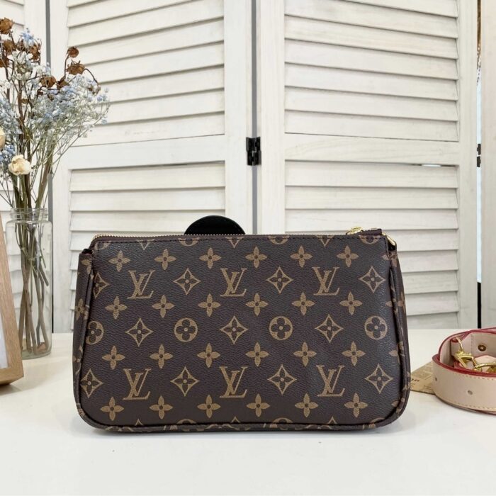 Louis Vuitton X Takashi Murakami Pochette Monogram Brown 28 cm M13440 - Image 4