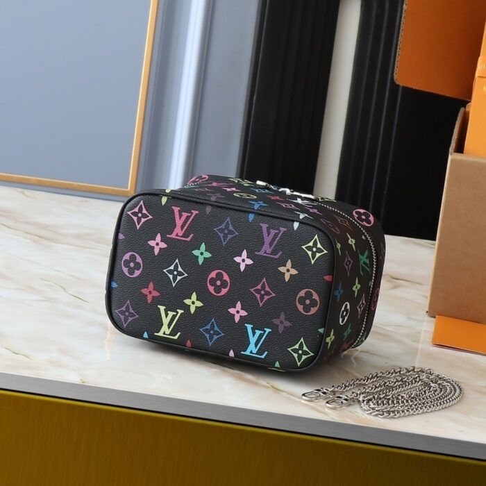 Louis Vuitton x Takashi Murakami Nice Mini Black 20Cm M13747 - Image 3