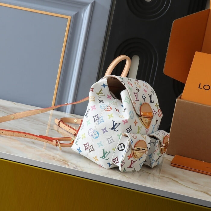 Louis Vuitton X Takashi Murakami Venice Backpack 26cm M13081 - Image 3