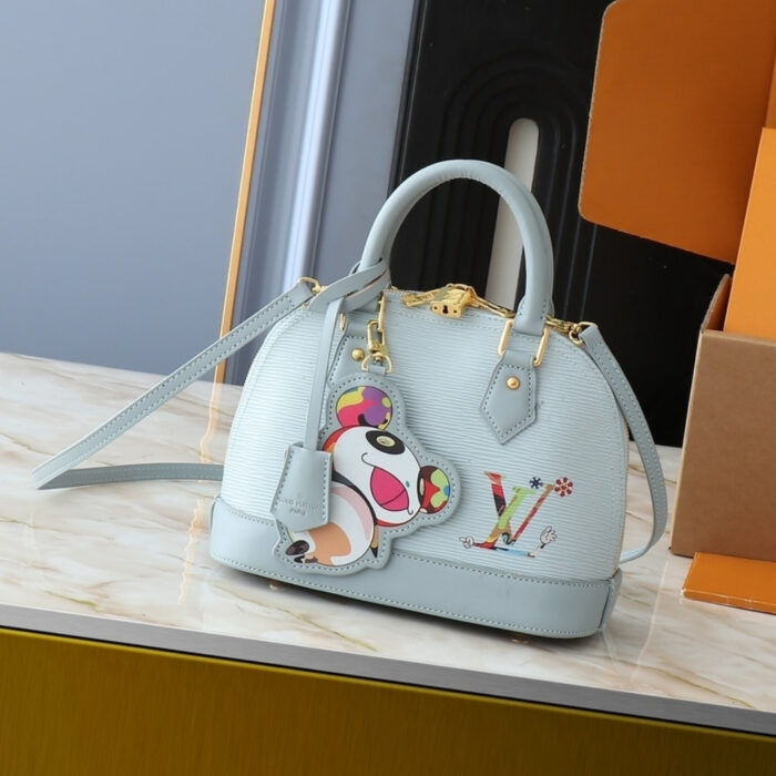 Louis Vuitton x Murakami Alma BB Washed Blue 23Cm M14197 - Image 2