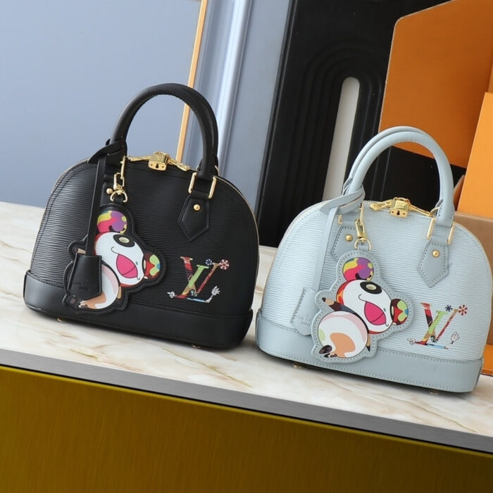Louis Vuitton x Murakami Alma BB Washed Blue 23Cm M14197 - Image 3