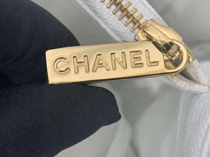Chanel Bolsa Grand Tote Bag White 33cm - Image 2