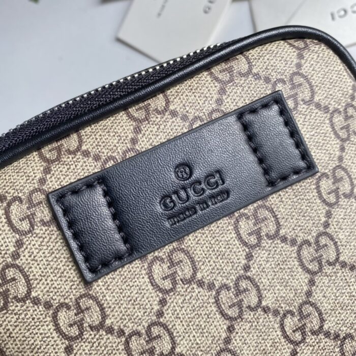Gucci GG Supreme Web Belt Bag Beige 33cm - Image 5