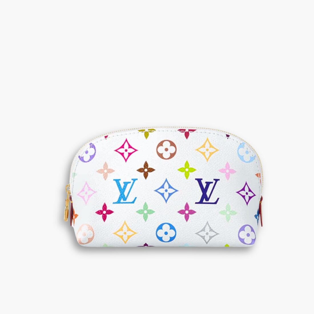 Louis Vuitton x Murakami Cosmetic Pouch PM Monogram White 19Cm M13744