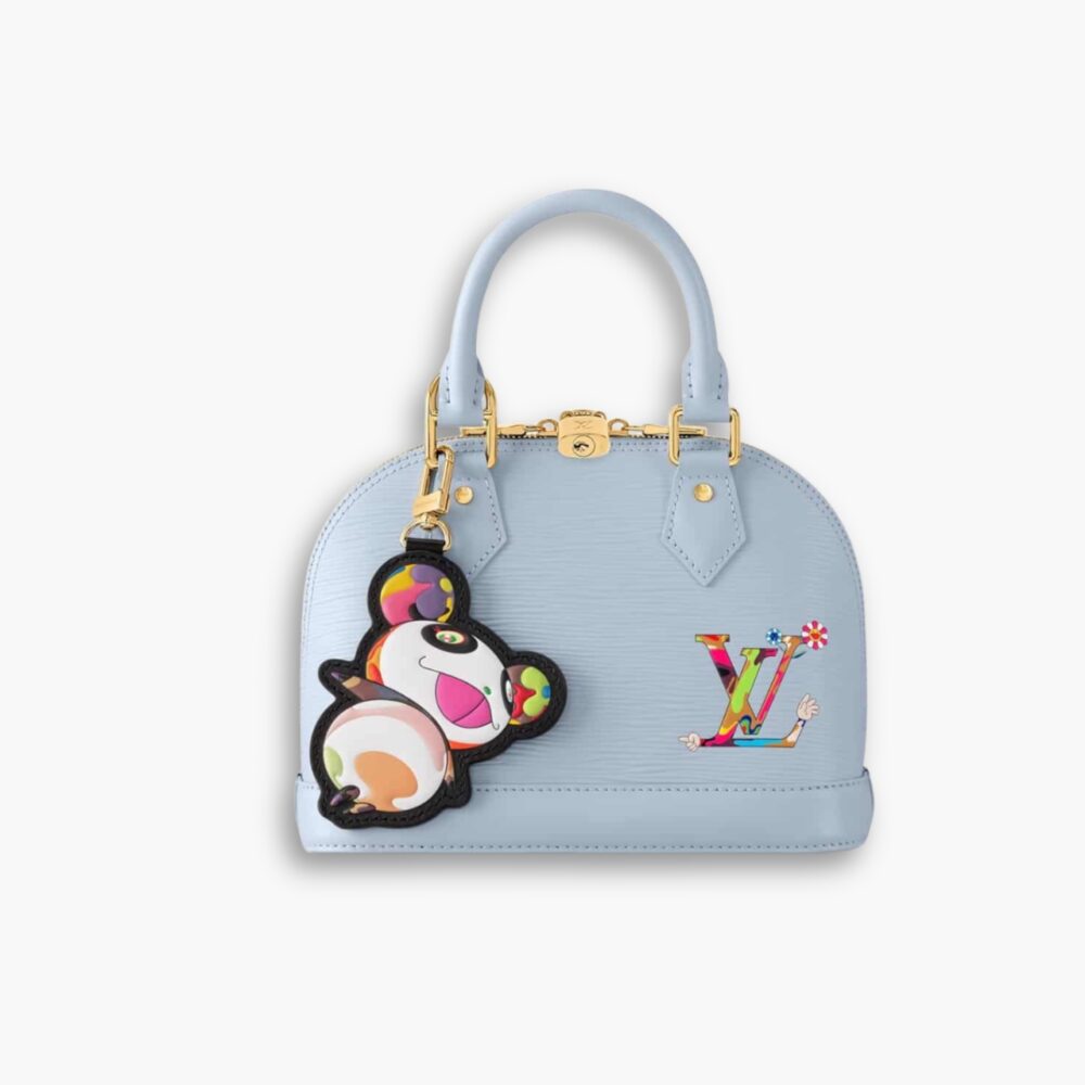 Louis Vuitton x Murakami Alma BB Washed Blue 23Cm M14197