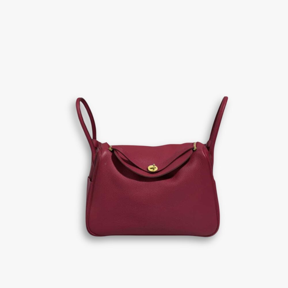 Hermès Lindy 26 Taurillon Clemence Rouge H 26cm
