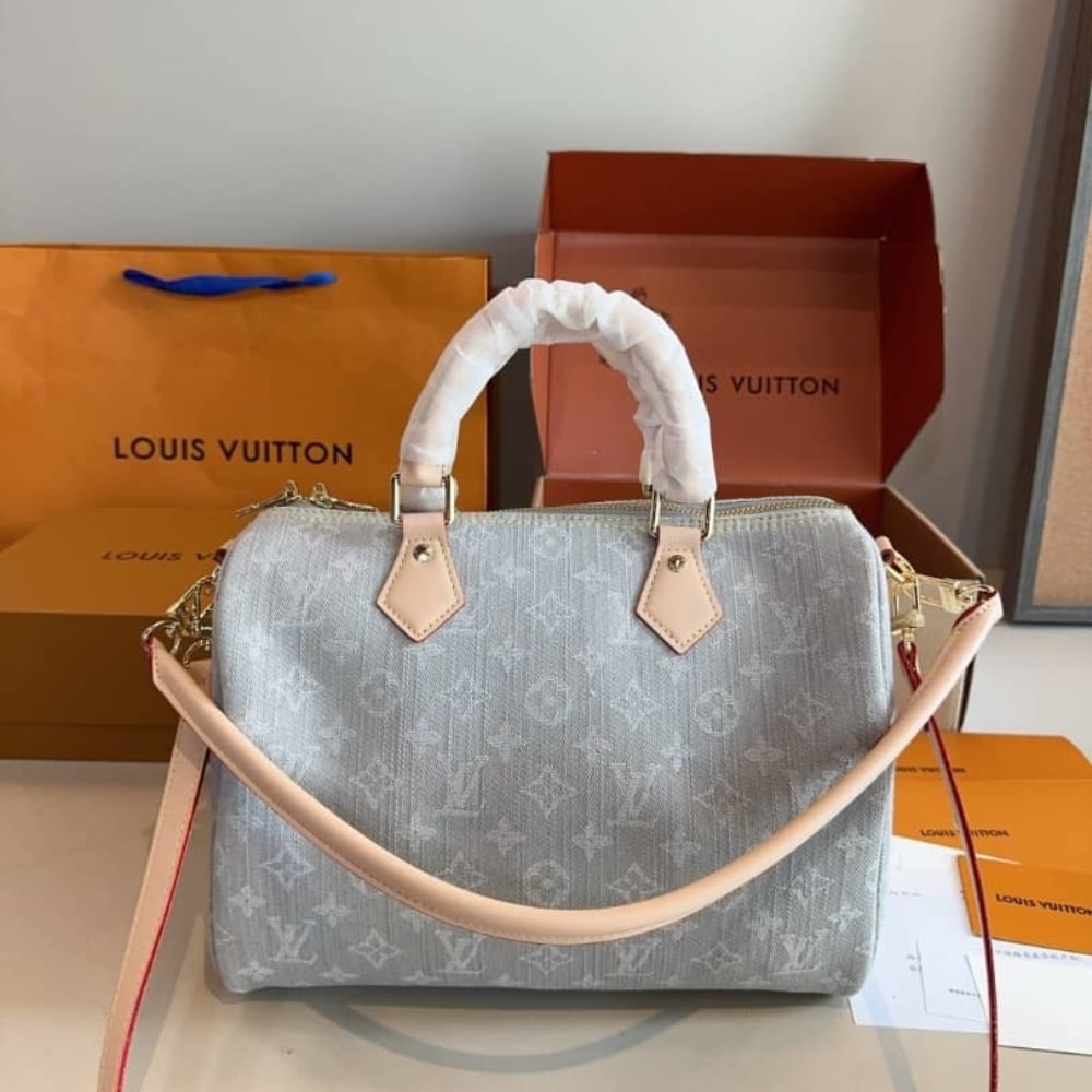Louis Vuitton Speedy Soft 30 Washed Gray 30cm M13344 - Image 2