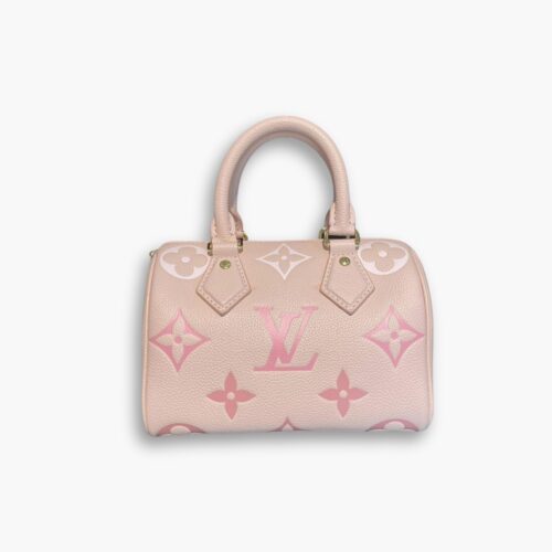Louis Vuitton Speedy 20 Monogram Empreinte Pink 20Cm