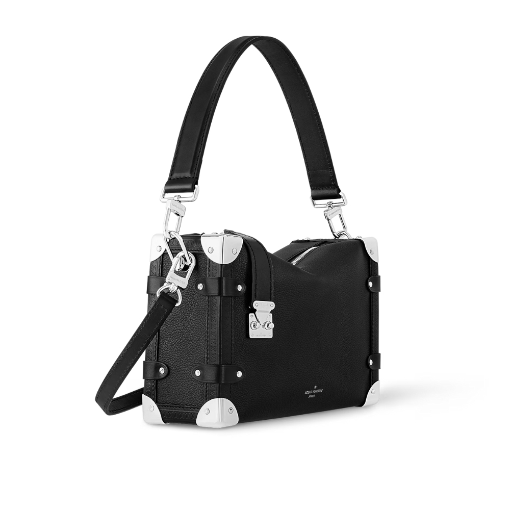 Louis Vuitton Side Trunk MM Black 23cm M25160 - Image 2