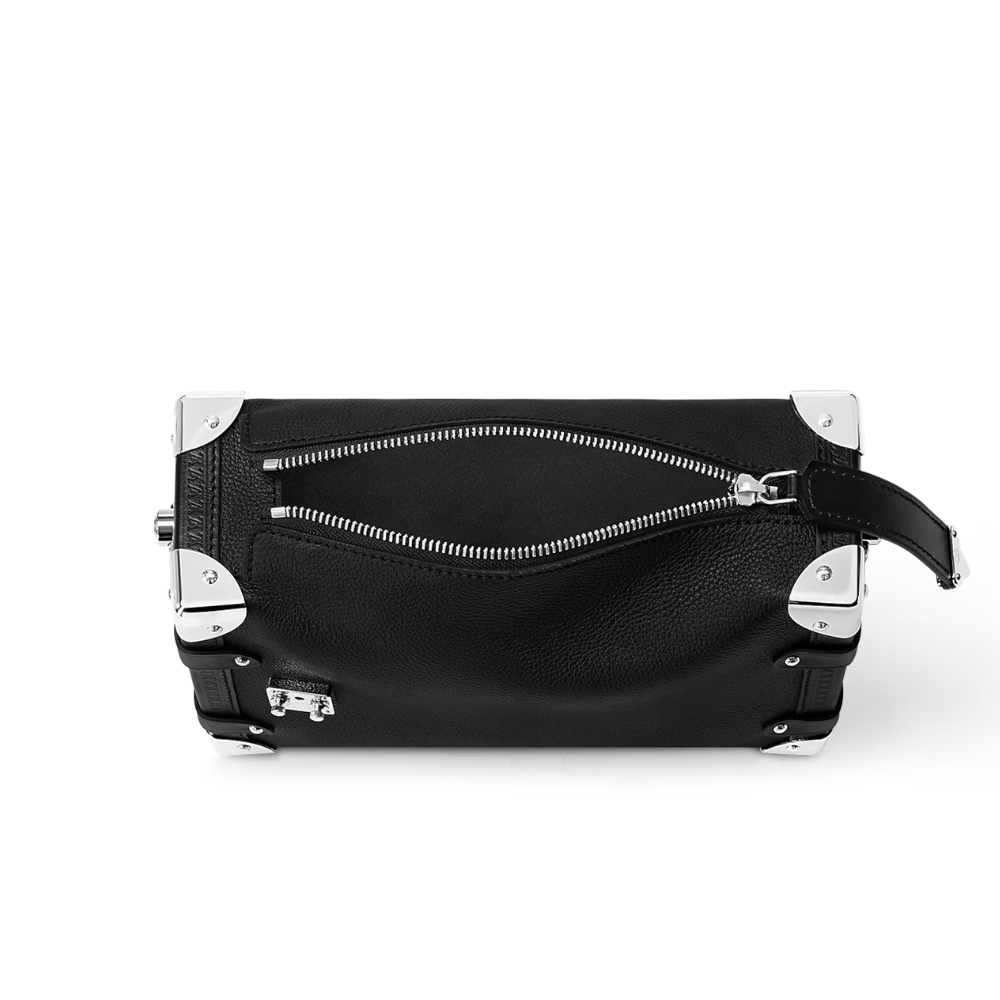 Louis Vuitton Side Trunk MM Black 23cm M25160 - Image 3