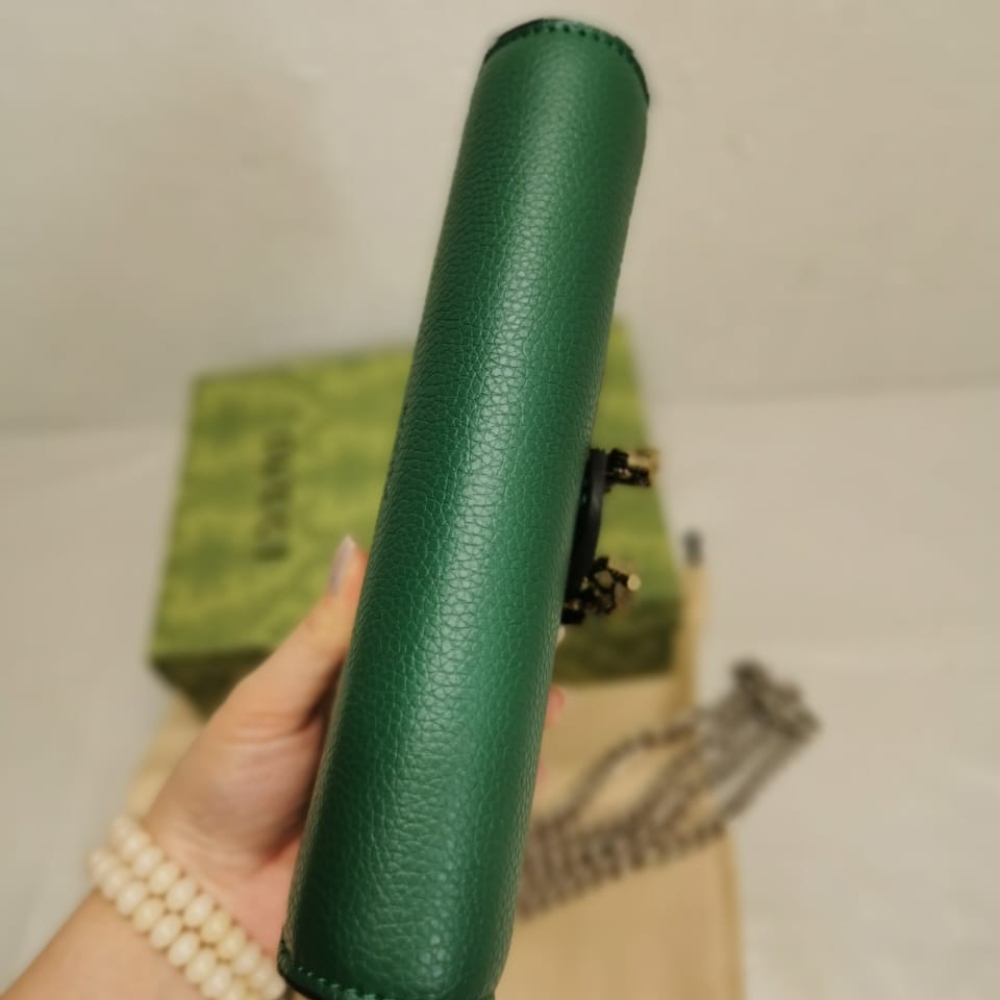 Gucci Dionysus Mini Chain Bag Green 20cm 401231 CAOGX 3120 - Image 4