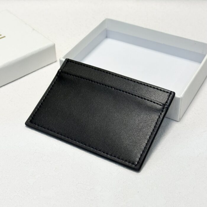 Celine Card Holder Black 9cm - Image 5