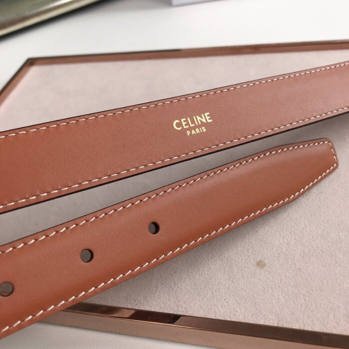 Celine Triomphe Belt Brown - Image 3