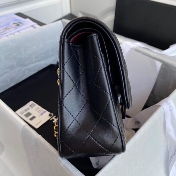 Chanel Classic Flap Bag Black 30cm - Image 2