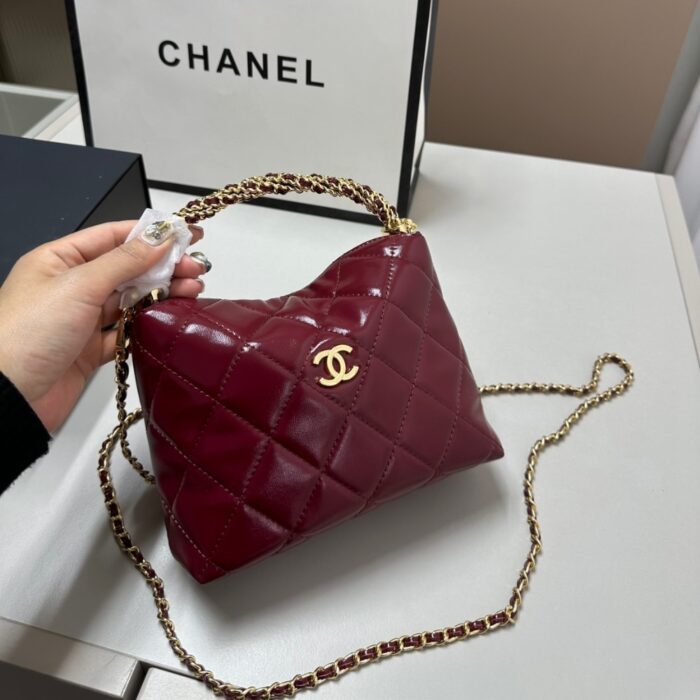 Chanel Clutch With Chain Burgundy 18cm AP4189 B17675 NZG79 - Image 2