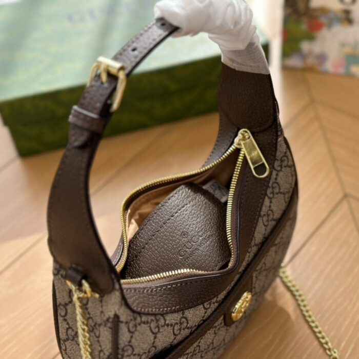 Gucci Ophidia Gg Mini Shoulder Bag Brown 22cm 772308K9GSG - Image 2