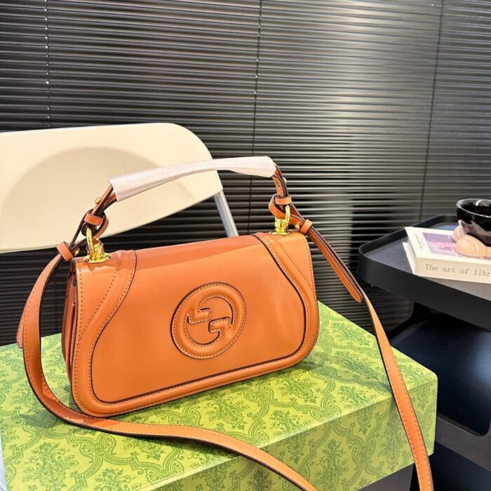 Gucci Blondie Small Top Handle Bag Brown 26cm 815714 AAEC2 2718 - Image 3