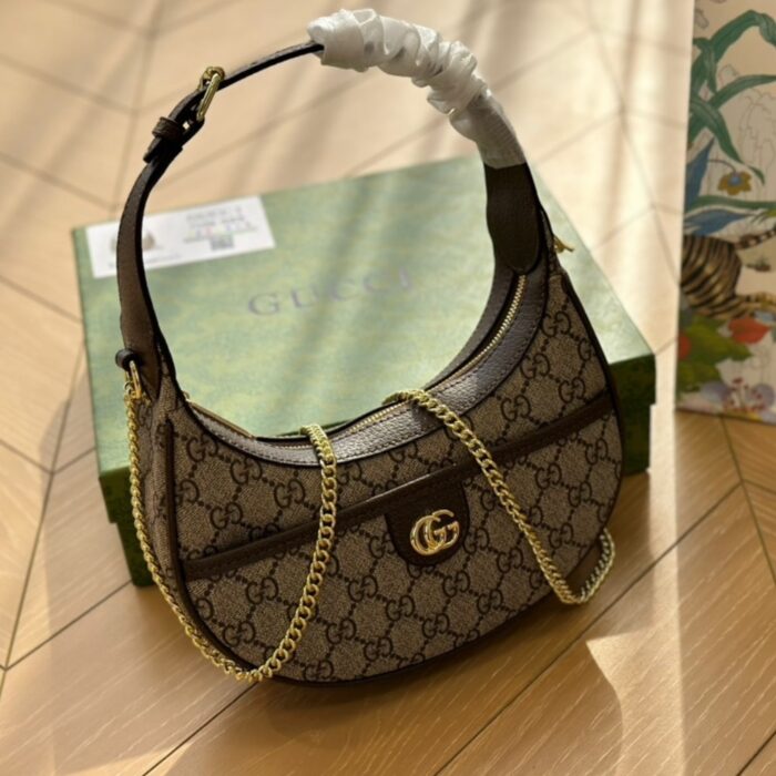Gucci Ophidia Gg Mini Shoulder Bag Brown 22cm 772308K9GSG - Image 3