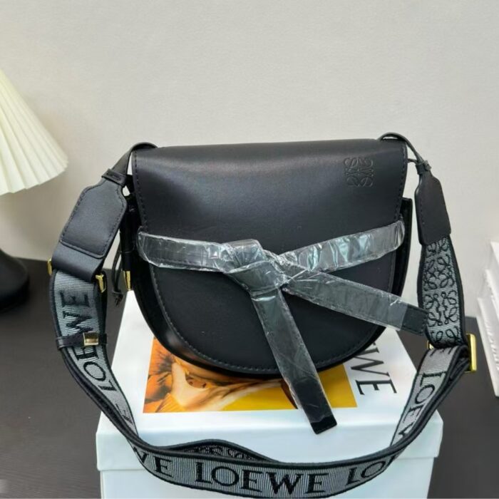 Loewe Gate Dual Bag Black 20cm A650N46X13 1100 - Image 2