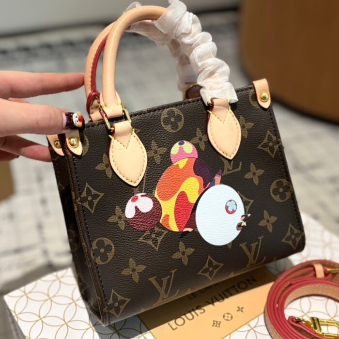Louis Vuitton X Takashi Murakami Onthego BB Monogram 18cm - Image 2