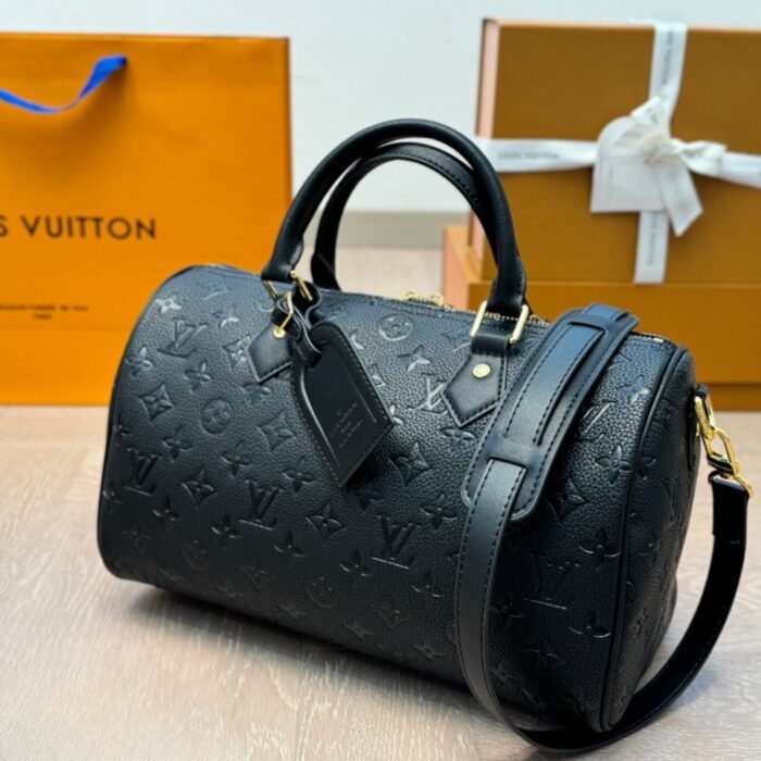 Louis Vuitton Speedy Soft Black 30cm M47186 - Image 2