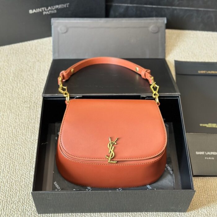 Saint Laurent Voltaire Top Handle Brick 20cm 800846BWR0W6309 - Image 2