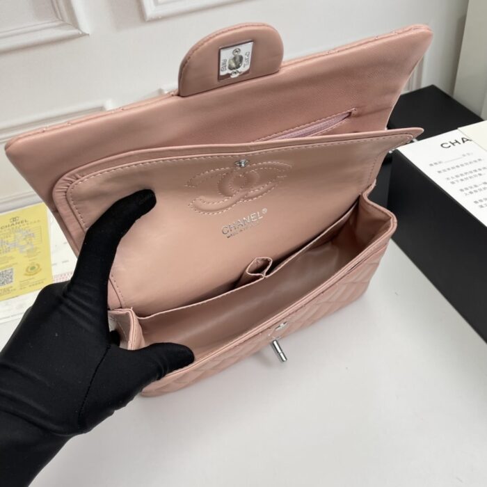 Chanel Classic Double Flap Bag Power Pink 25cm - Image 2