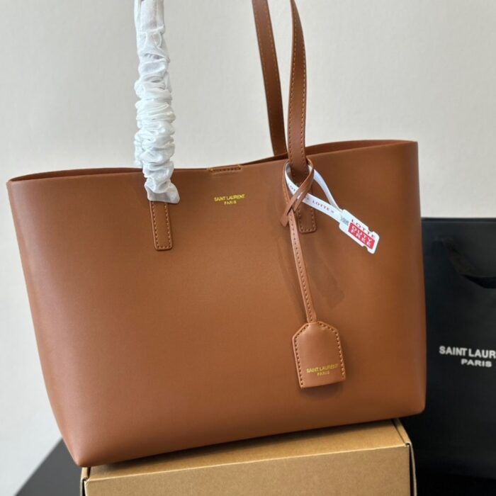 Saint Laurent Shopping Bag Leather Brick 37cm 600281CSV0J6309 - Image 3