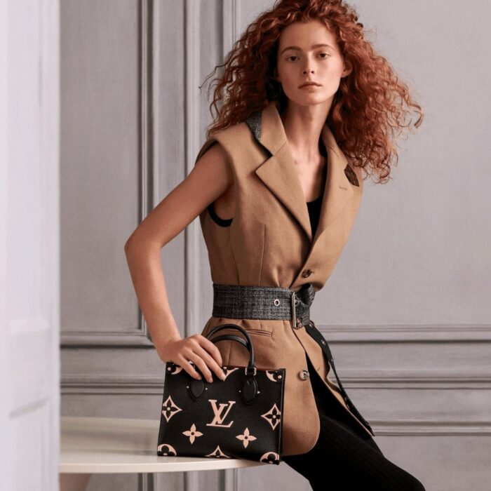 Louis Vuitton Onthego Empreinte Bicolor Black 18cm M45659 - Image 3