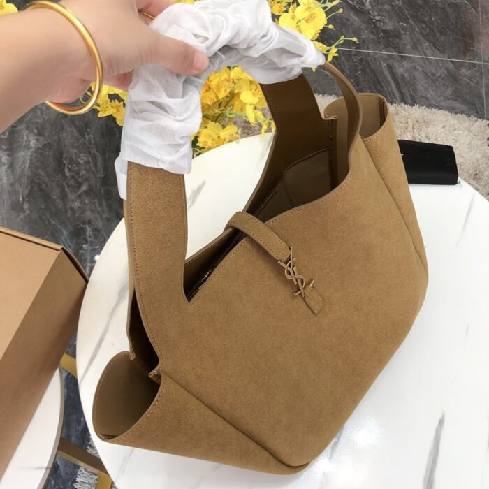 Saint Laurent Le 5 À 7 Bea En Suède Golden Leaf 55cm 763435008IW3194 - Image 4