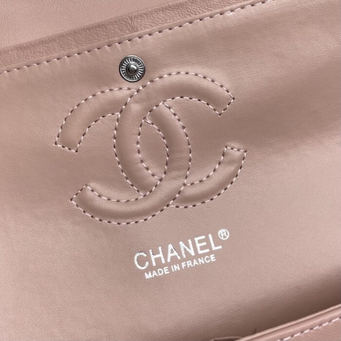 Chanel Classic Double Flap Bag Power Pink 25cm - Image 3