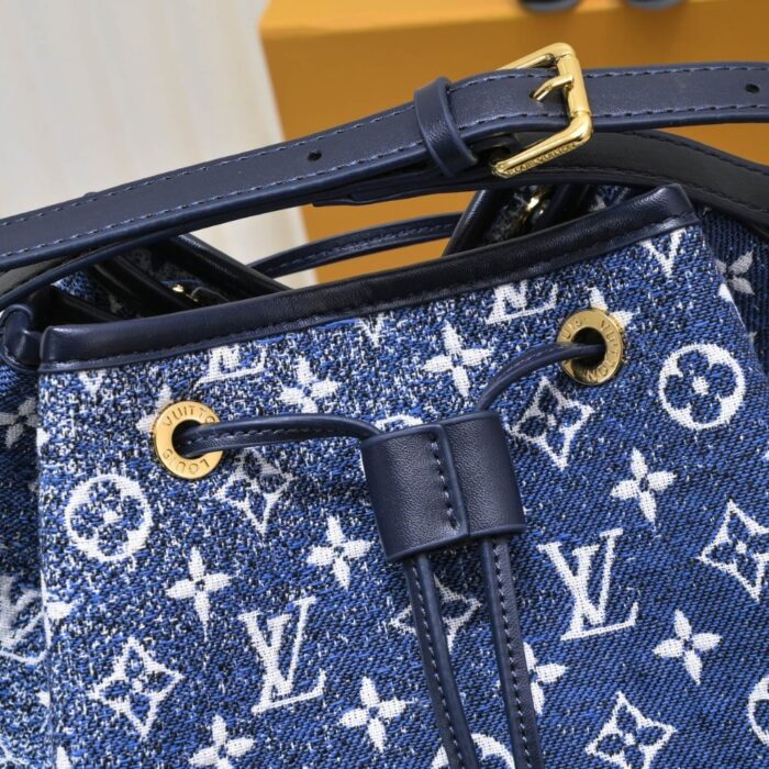 Louis Vuitton Petit Noé Denim Jacquard 25cm M59606 - Image 3