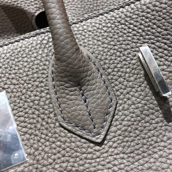 Hermes Birkin 25 Togo Gris Meyer 25cm - Image 3