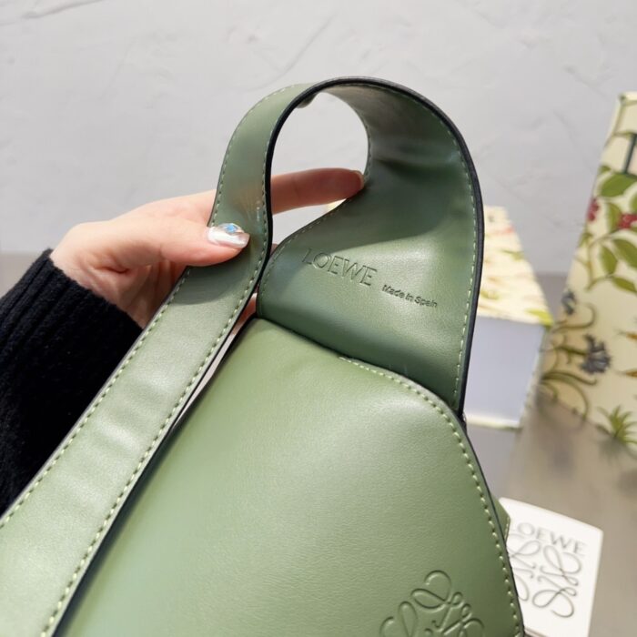 Loewe Puzzle Hobo Bag Leather Avocado 29cm A510J67X01386 - Image 4
