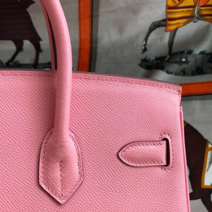 Hermes Birkin 25 Bag Epsom Rose Dete 25cm - Image 4