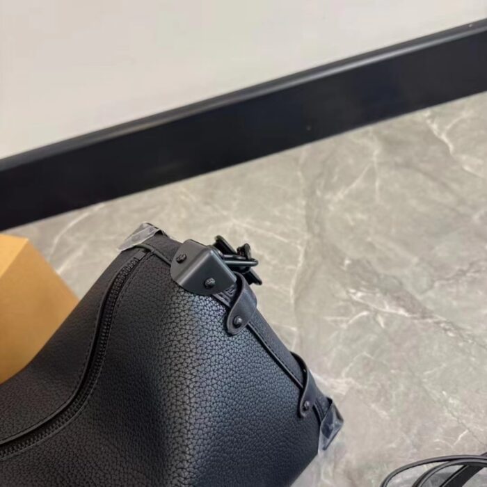 Louis Vuitton Side Trunk Bag Black 28cm M24309 - Image 3