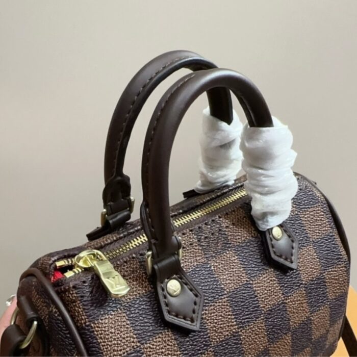 Louis Vuitton Speedy Bandoulière Damier Ebene 17cm N40489 - Image 4